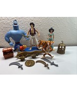 Vintage 1992 Mattel Disney Aladdin  Bundle-Jasmine Aladdin Genie Abu And... - $25.65 CAD