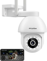 4Mp Security Camera Outdoor Wired Starlight Color Night Vision, Laview 2K - £61.20 GBP