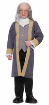 FORUM BENJAMIN FRANKLIN BEN FRANKLIN HALLOWEEN COSTUME CHILD SMALL 63885 - $19.68