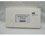 Quilted Closet Jackets Sewing With Nancy VHS - $39.59