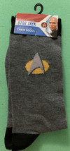 Star Trek Ship The NEXT Generation CBS Crew Socks Men’s Size 10-13 Gry B... - £11.58 GBP