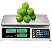 66 lbs Price Computing Scale Digital Food Meat Scale Electric Counting Weight - £60.19 GBP