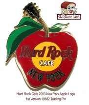 Hard Rock Cafe 2003 New York Apple 1st Version 19182 Trading Pin - $12.95