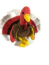 TY Beanie Baby  GOBBLES the Turkey 008421040346 used with tags - £15.72 GBP