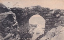 Newport Rhode Island RI Stone Arch Cliff Walk Rough Point UDB Postcard C05 - £2.36 GBP