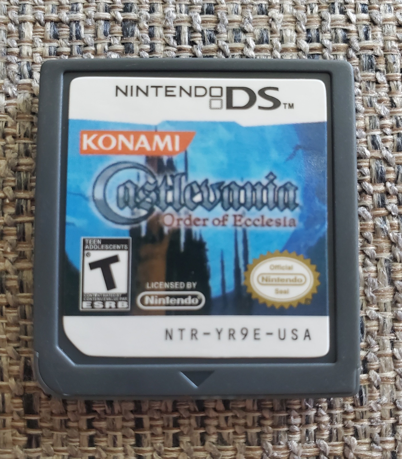 Castlevania Order of Ecclesia Nintendo DS Video Game Cartridge 2008