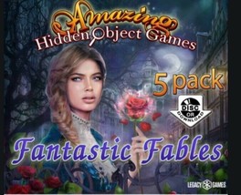 Fantastic Fables Amazing Hidden Object Games 5 Pack Pc Game New - £13.54 GBP