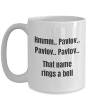 Psychology Major Mug - Pavlov.. Rings A Bell - Professor or Student Gift - White - $18.57