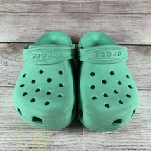 Classic Crocs Slip On Clogs Mint Green Kids Children Size C10 - £10.20 GBP