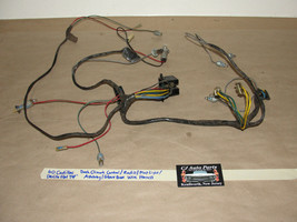 60 Cadillac Dash Climate Control Radio Map Light Ashtray Glove Box Wire Harness - $148.49