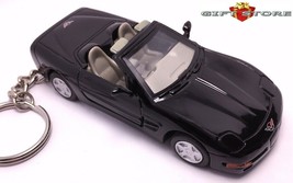 Rare Key Chain Black Chevy Corvette C5 Convertible Custom Ltd Edition Great Gift - £47.43 GBP