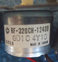 Motor RF-320CH-12400 / GD104Y10, One (three available) - $14.00