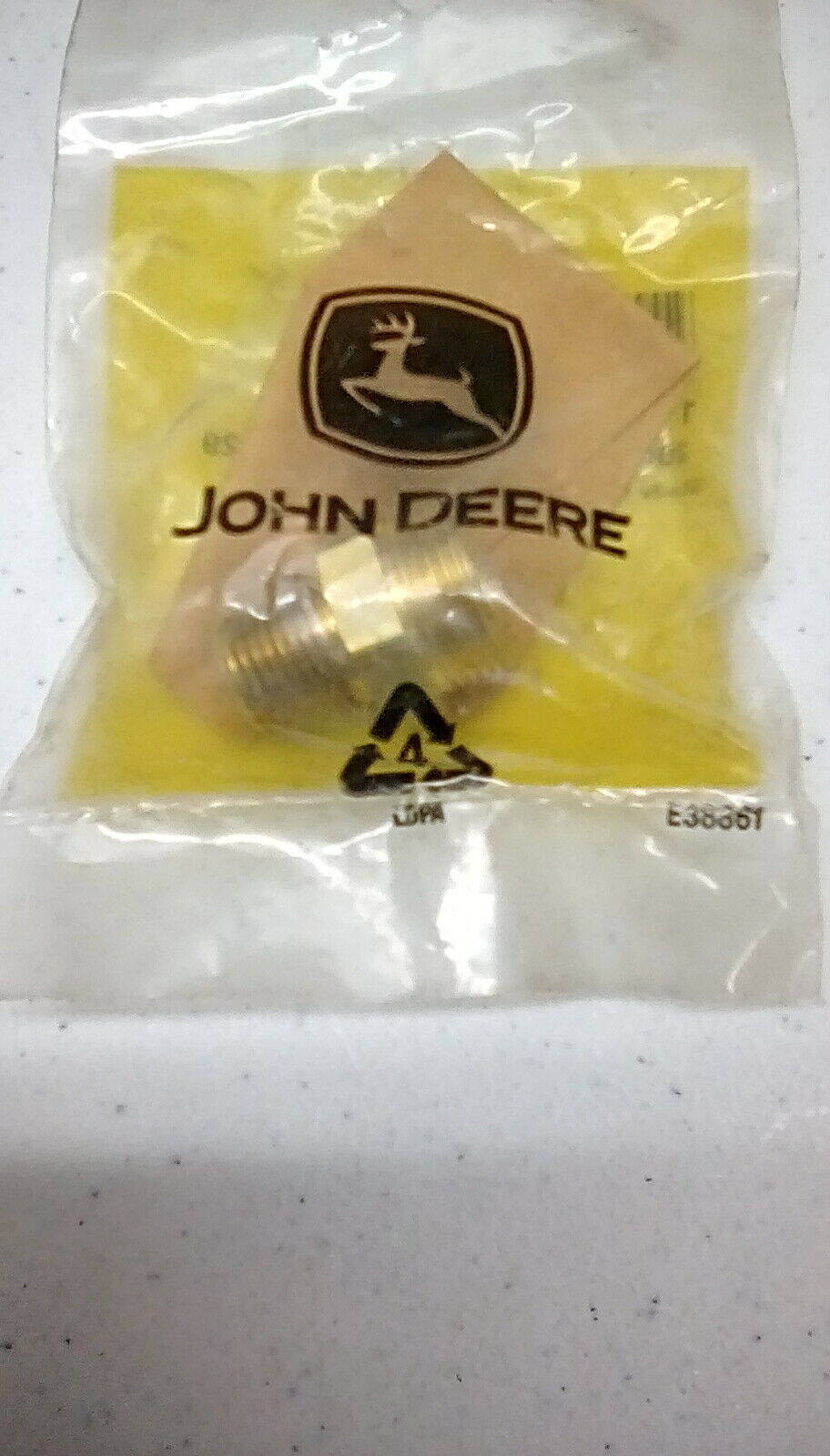 John Deere Original Equipment Fitting R71653 OEM - $13.95