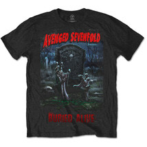 Avenged Sevenfold A7X Buried Alive Tour Official Tee T-Shirt Mens Unisex - £25.73 GBP