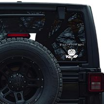 SoKno Kre8tions Retro 70's Style Rock Band Vinyl Decal, 5 Inch, Vintage ... - $4.90+