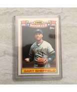 1989 Topps Gary Sheffield Milwaukee Brewers Baseball Card - £6.66 GBP