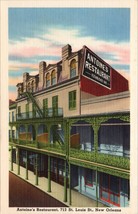 Antoine&#39;s Restaurant New Orleans LA Postcard PC509 - £3.85 GBP