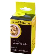 Guardhouse Nickel 21mm Direct Fit Coin Capsules, 10 pack - €8,58 EUR