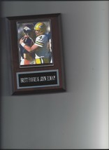 Brett Favre &amp; John Elway Plaque Green Bay Packers Denver Broncos Football Nfl - £3.12 GBP
