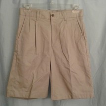 Chaps 12 Reg Boys khaki school uniform shorts NWT - £11.99 GBP