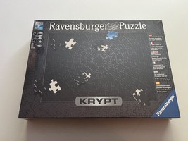 Ravensburger Solid Black Krypt 736 Pc Puzzle - New &amp; Sealed - £15.50 GBP