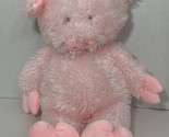 MS Teddy Bear Inc plush pink pig stuffed animal soft toy 2015 - $7.91