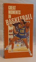 Great Moments In Basketball Vhs Video - £3.93 GBP