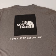 The North Face Standard Fit Men's Gray Cotton Blend Graphic T-Shirt Size Medium image 10