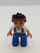 Lego Duplo Mini Figure Replacement Jake Neverland Boy Pirate  C0494 - £5.12 GBP