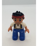Lego Duplo Mini Figure Replacement Jake Neverland Boy Pirate  C0494 - £5.10 GBP