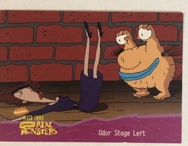 Aaahh Real Monsters Trading Card 1995  #10 Odor Stage Left - £1.54 GBP