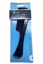 Goody Comb It Thru Super Detangling Comb  Black In Package - £8.78 GBP