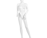 Costway 5.8FT Female Mannequin Plastic Full Body Dress Form Display w/Ba... - $169.99