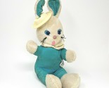 16&quot; VINTAGE KNICKERBOCKER WHITE BUNNY RABBIT STUFFED ANIMALS DISTINCTION... - £51.84 GBP