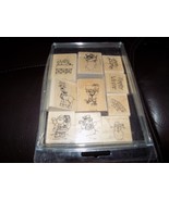Stampin’ Up Christmas Rubber Stamp Set 10 Set EUC - $35.10