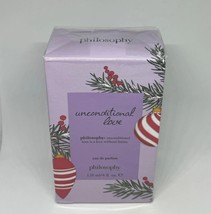 PHILOSOPHY Unconditional Love  EDP 4 fl.oz.  New in Box Sealed~Holiday E... - $41.69