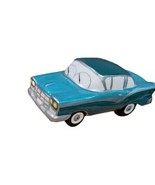 DEPT 56 SNOW VILLAGE ACCESSORY &quot;CLASSIC CARS&quot; 4 DOOR SEDAN #5457-7 Teal ... - £12.03 GBP