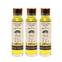 Herbal Yellow Oil Eucalyptus Relief Dizziness &amp; Nasal Muay Thai Relax Massage - £65.51 GBP