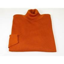 Men PRINCELY Turtle neck Sweater From Turkey Soft Merino Wool 1011-80 Cognac image 3