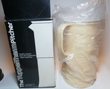 Tupperware TupperTherm Pitcher Insulated Pale Yellow or Beige 1985  1L V... - $24.70