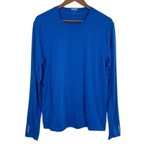Ogio Endurance Shirt Mens Small Blue Active Breathable Lightweight Long Sleeve - £14.36 GBP