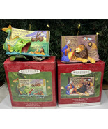 2 Hallmark Keepsake Jonah and the Great Fish &amp; Daniel in the Lions Den B... - $24.75