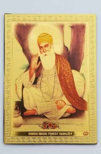 Sikh First Guru Nanak Ji Fridge Magnet Singh Kaur Khalsa Souvenir Collectible RR - $10.65