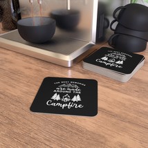 Customizable Campfire Print Coasters, 50 or 100 Pack, Natural Protection for Sur - £65.35 GBP+