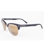 Tom Ford FANY 368 01G Black Gold / Gold Mirror Sunglasses TF368 01G 59mm - £136.35 GBP
