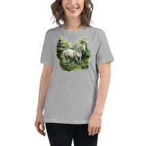 Horse in Pine Forest Women&#39;s Relaxed Fit T-Shirt - £20.29 GBP+