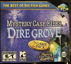 Mystery Case Files 2-Pack Dire Grove and Mystery Chronicles Video Computer Game - £3.13 GBP