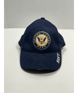 Steve &amp; Barry’s United States Navy Emblem Hat Cap Navy Color Adjustable - £20.94 GBP