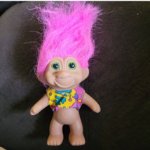 1991 Vintage TNT Pink Hair Troll Doll  - $14.85