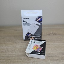 Canon PV-123 Ivy Mini Photo Printer Color Mobile Portable Sticker Maker ... - $456.30 MXN